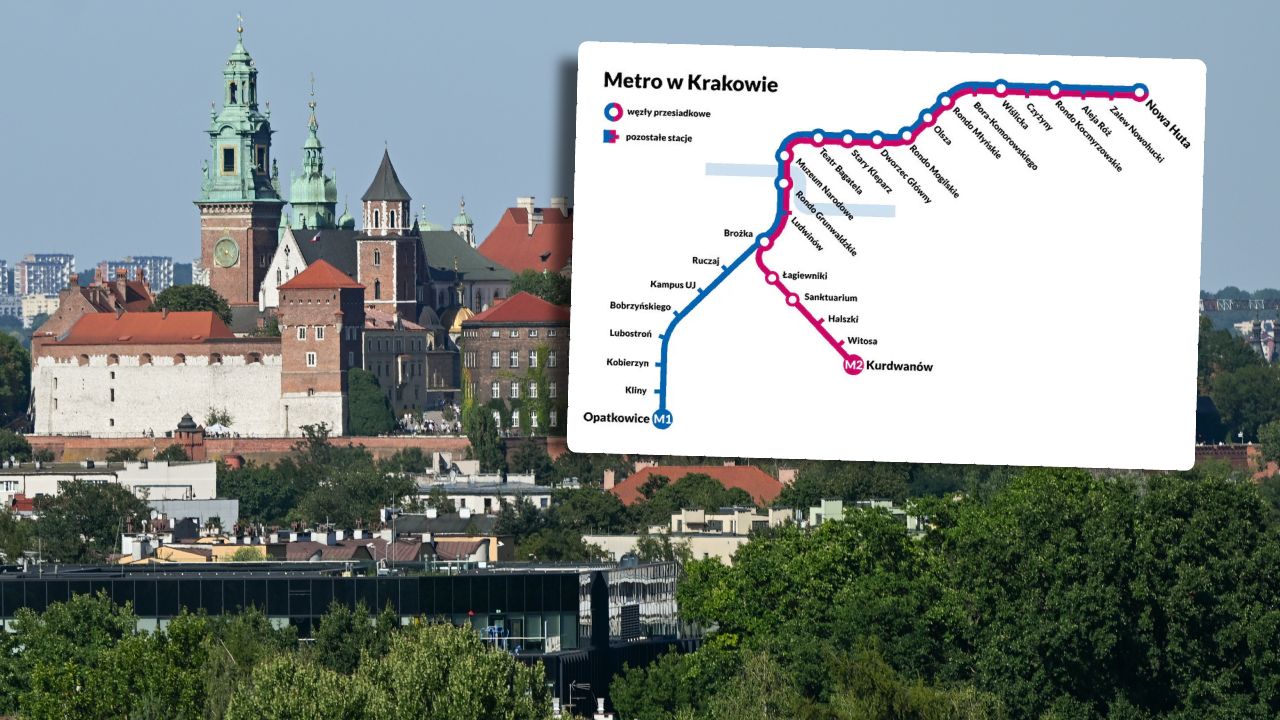 Drugie polskie miasto z metrem. Władze Krakowa pokazały szczegóły i daty