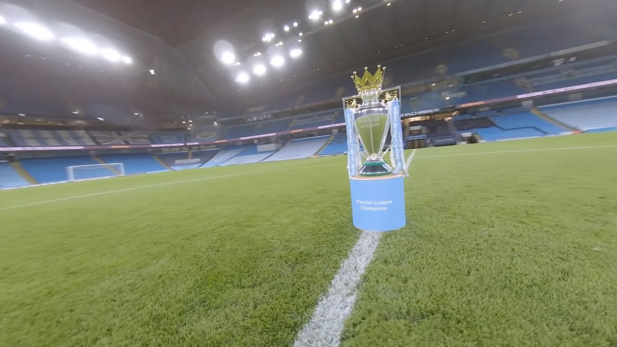 Genialna prezentacja stadionu Machester City. Dron nagrał ją w jednym ujęciu 1