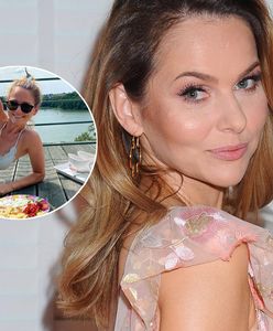 Paulina Sykut-Jeżyna spędza wakacje w Polsce. Wcina pierogi w bikini