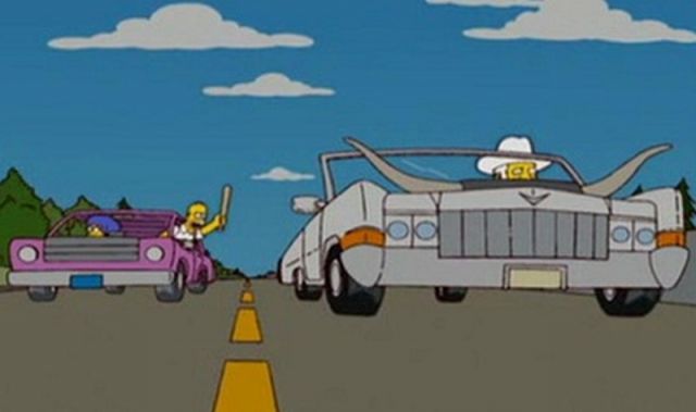 21 samochodów z "The Simpsons" i ich prawdziwe odpowiedniki 21