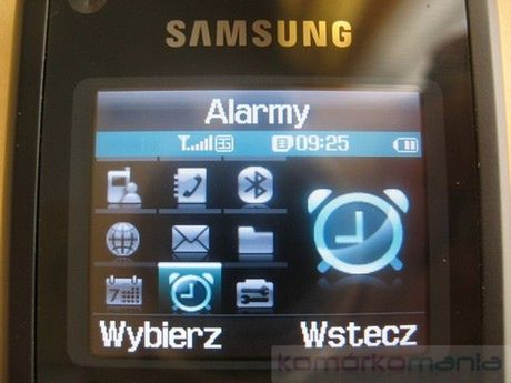 Cellna recenzja: SAMSUNG SGH-F500 4