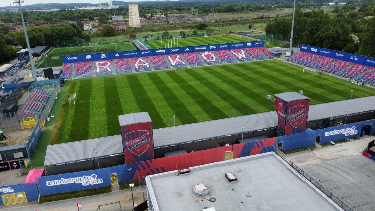 Raków Częstochowa czeka na nowy stadion. Miasto walczy o teren Elanexu