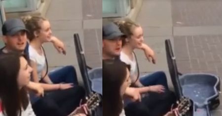 Michael Buble ŚPIEWA NA ULICY!