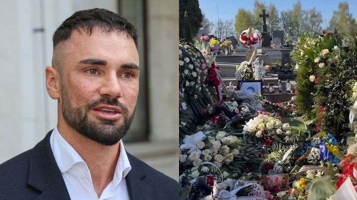 Grób Łukasza Litewki w Sosnowcu odwiedzany przez tłumy
