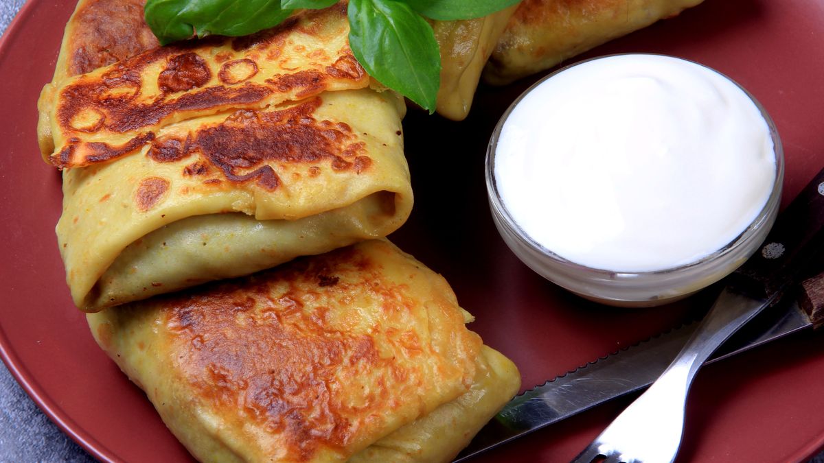 Ukraińskie naleśniki skrywają pyszny i sycący farsz