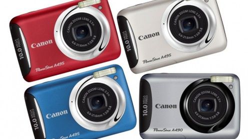 Canon PowerShot A490 i A495 - lekkie i proste w obsłudze 1