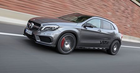 Mercedes-Benz GLA 45 AMG od VÄTH - sposób na hot crossovera