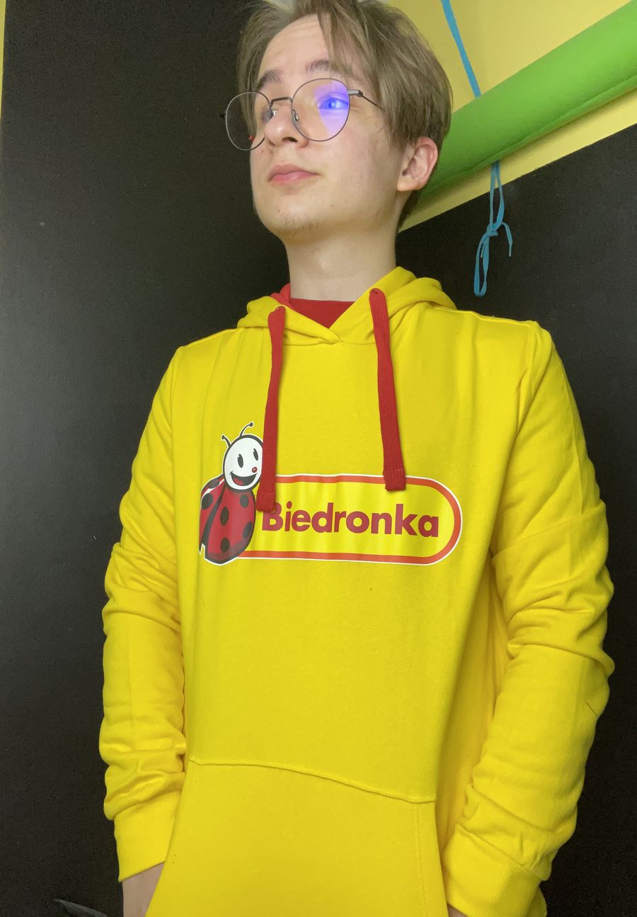 biedronka hoodie