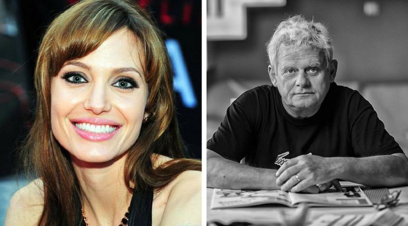 Angelina Jolie i Kazik Staszewski