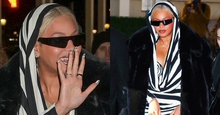 Beyonce o włos od WPADKI. Musiała zasłaniać się torebką (ZDJĘCIA)