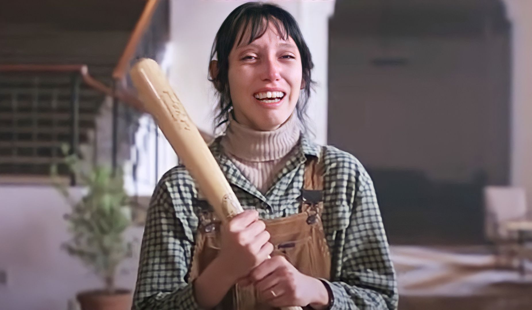 Shelley Duvall w słynnej scenie z "Lśnienia"