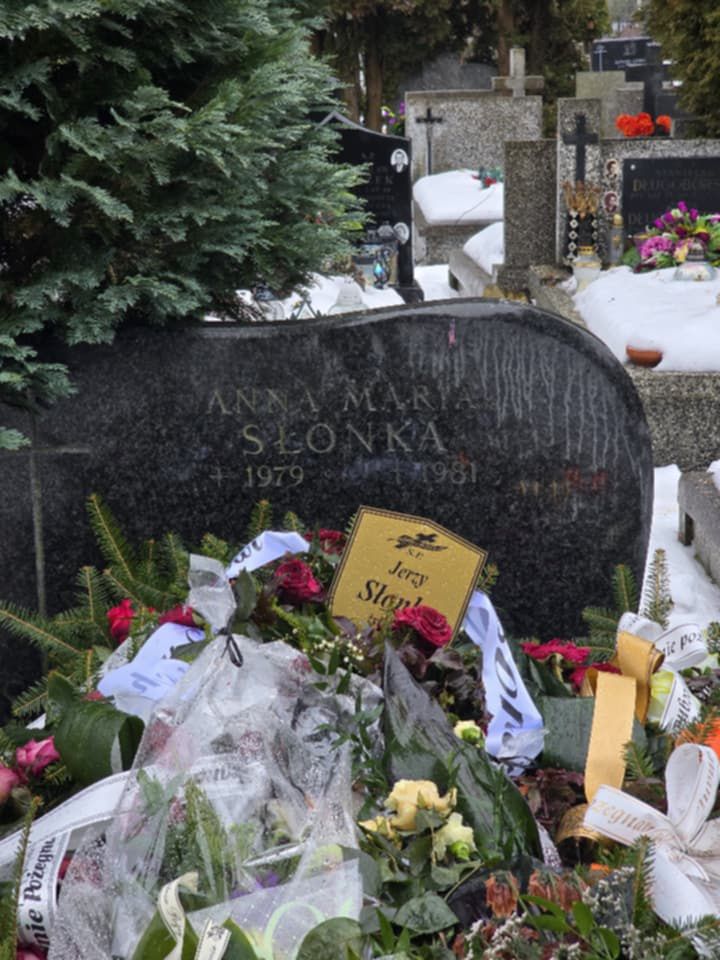 Grób Jerzego Słonki na Cmentarzu Północnym