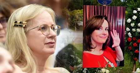 Rogalska była przy grobie Kołaczkowskiej. "Tam zawsze ktoś jest"