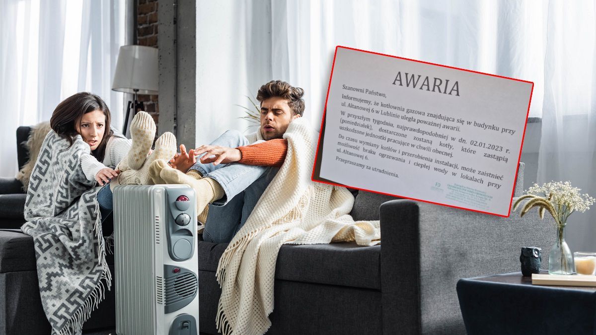 Awaria ogrzewania w bloku przy ul. Altanowej 6 w Lublinie