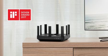 TP-Link Archer C5400 uhonorowany nagrodą iF Design Award