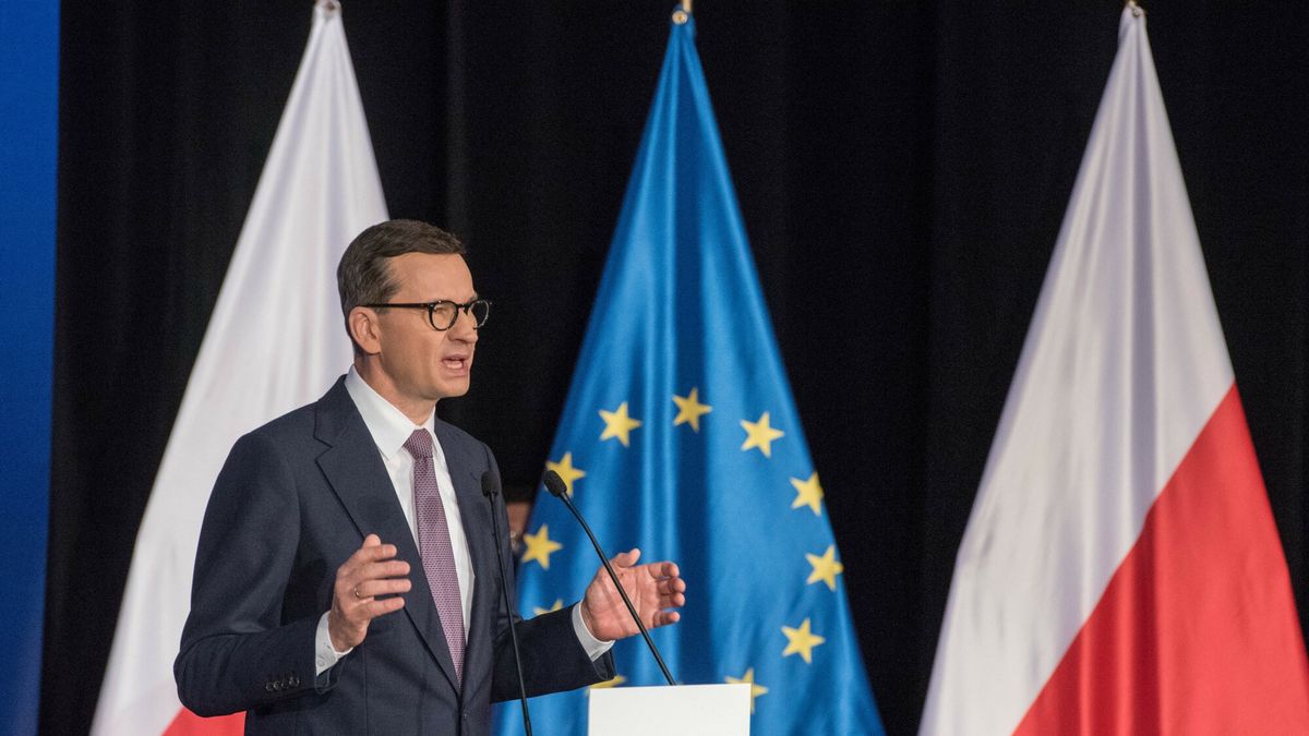 Premier Mateusz Morawiecki w Przec?awiu26.09.2021 Przeclaw Wizyta premiera Mateusza Morawieckiegow wojewodztwie podkarpackim  fot. Tadeusz Koniarz/REPORTERn/z: Mateusz MorawieckiTadeusz Koniarz/REPORTER