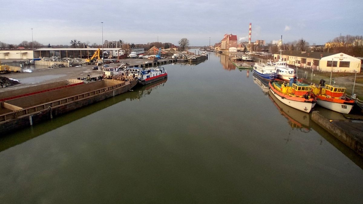 Elbląg, port w Elblągu