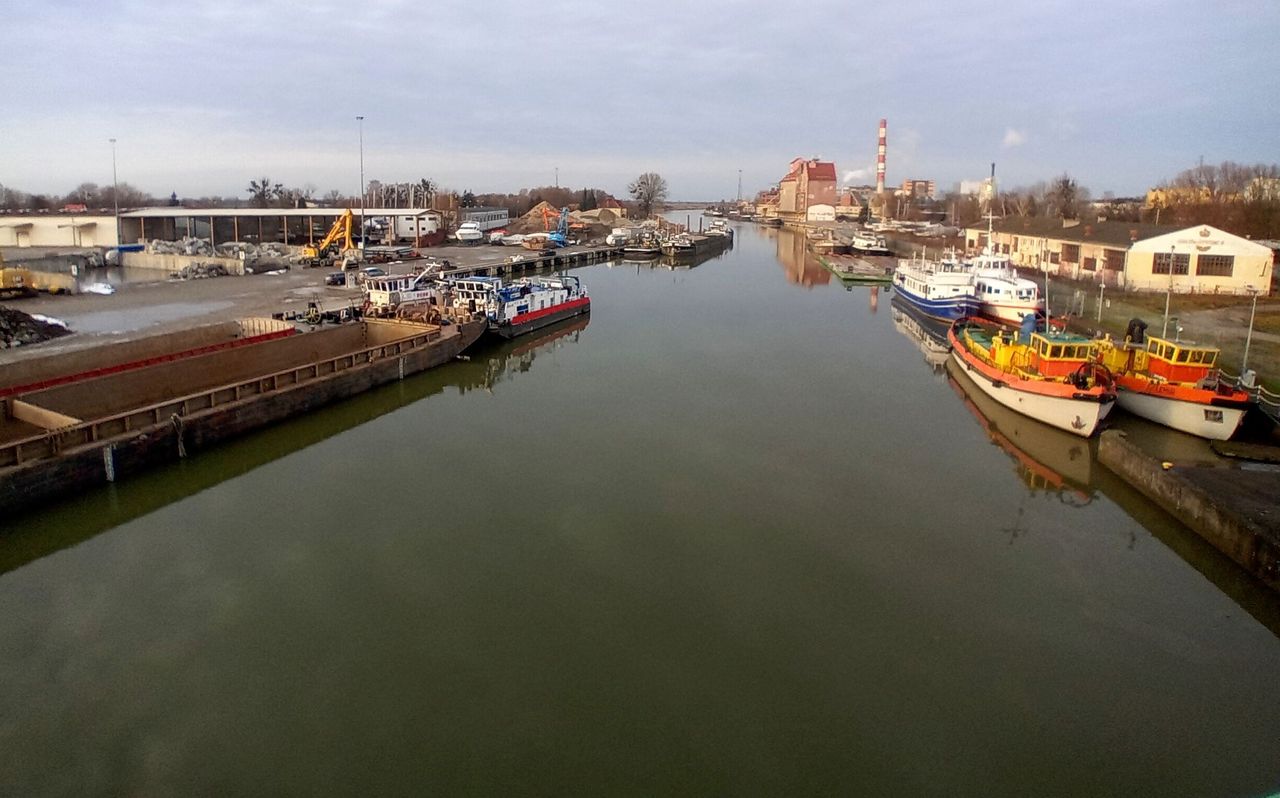 Elbląg, port w Elblągu