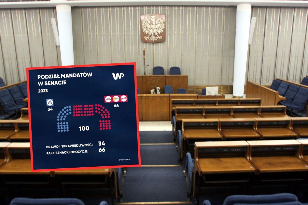 wybory 2023, wybory parlamentarne 2023, wybory do senatu, senat Wyniki wyborów 2023. Lista senatorów. Kto zdobył mandat w Senacie?