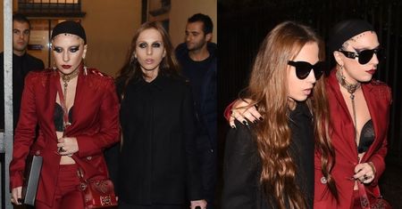 Lady Gaga w Mediolanie (ZDJĘCIA)