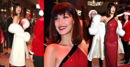 Wystrojona Bella Hadid imprezuje w Londynie