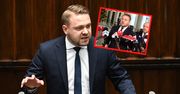 Poirytowany poseł do dziennikarki: "Niech pani opluje konstytucję"