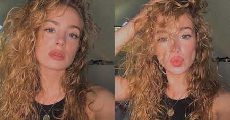 Wiktoria Gąsiewska pozuje w naturalnie KRĘCONYCH włosach. Fani komentują: "Jaka SHAKIRA" (FOTO)
