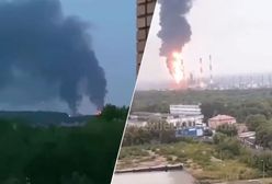 Wybuchowy poranek w Rosji. Zmasowany atak dronów
