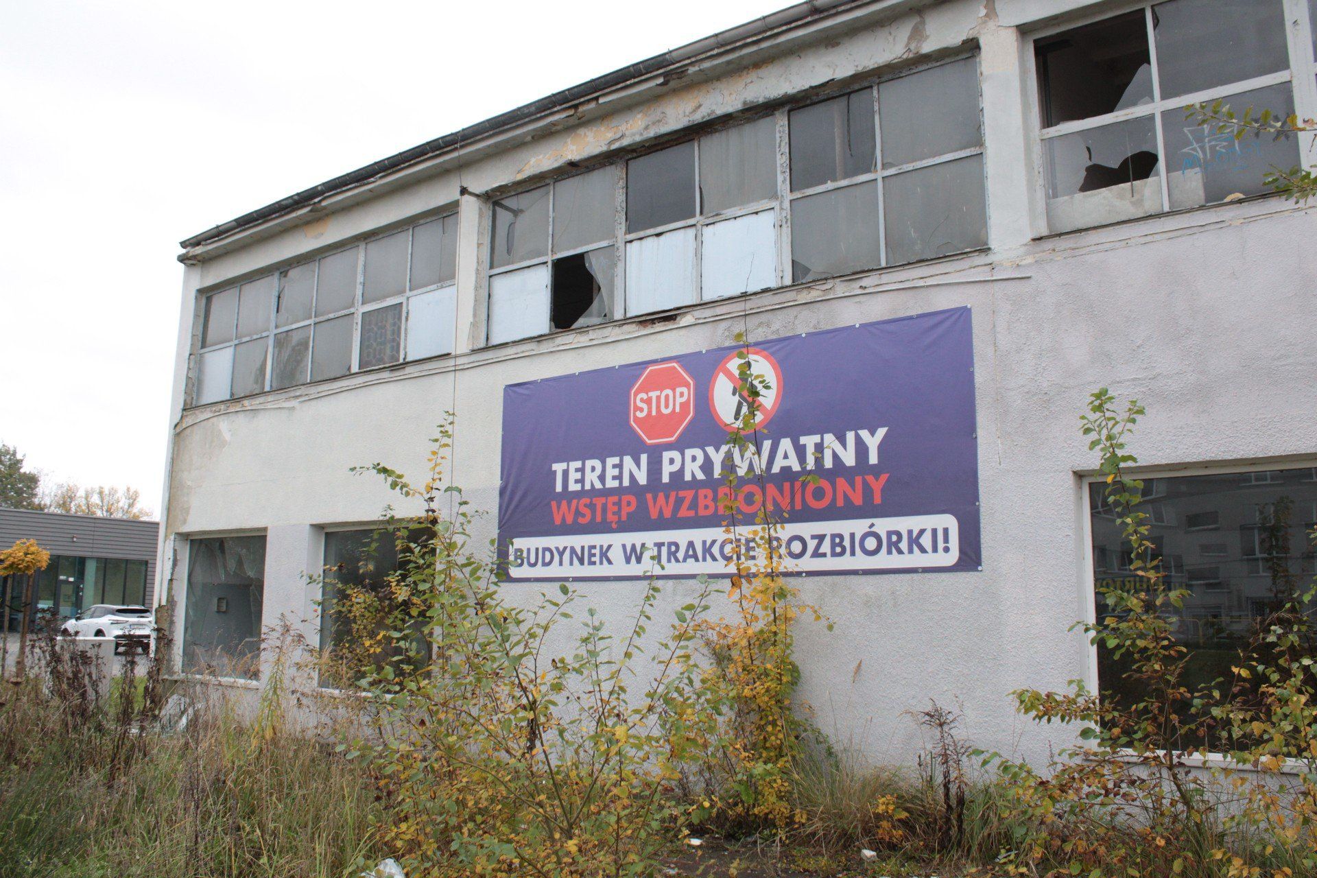 ZRUJNOWANE BUDYNKI PO GAZOPOLU