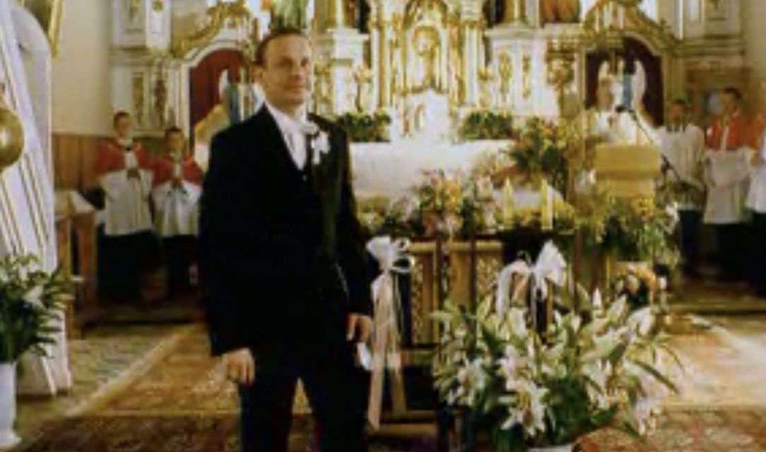 Bartłomiej Topa w filmie "Wesele"