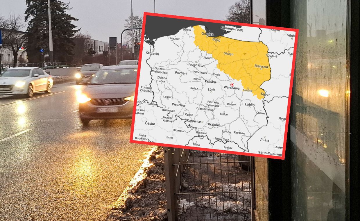 Niebezpieczne warunki na drogach. Jest ostrzeżenie