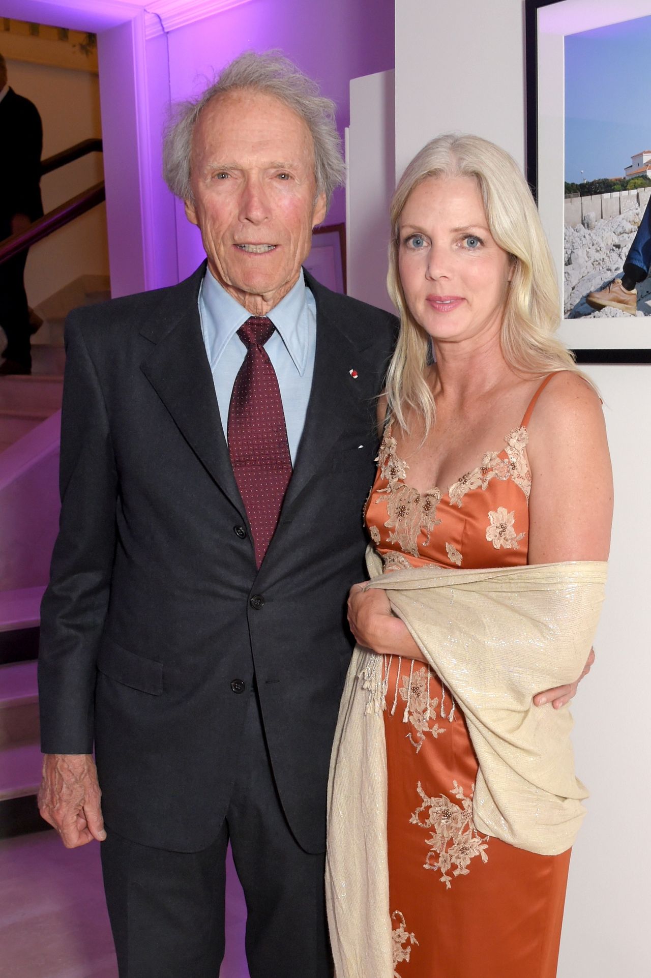 Clint Eastwood and Christina Sandera