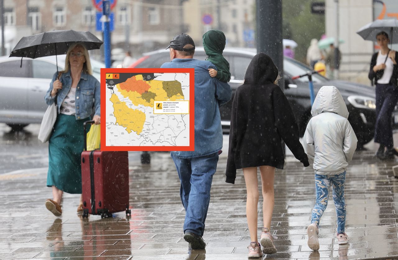 Idą nawałnice. Najwyższy stopień ostrzeżeń meteorologów