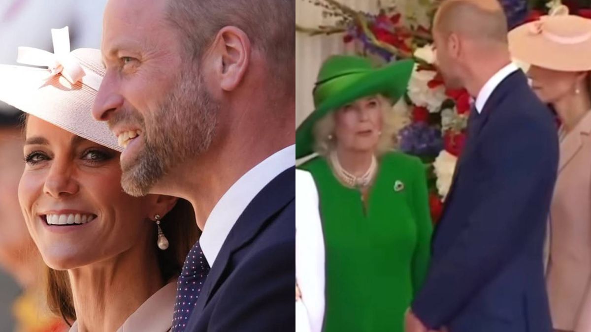 Tak William powitał Camillę