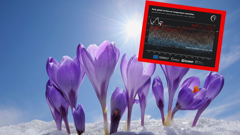 Rekordowe temperatury w Polsce