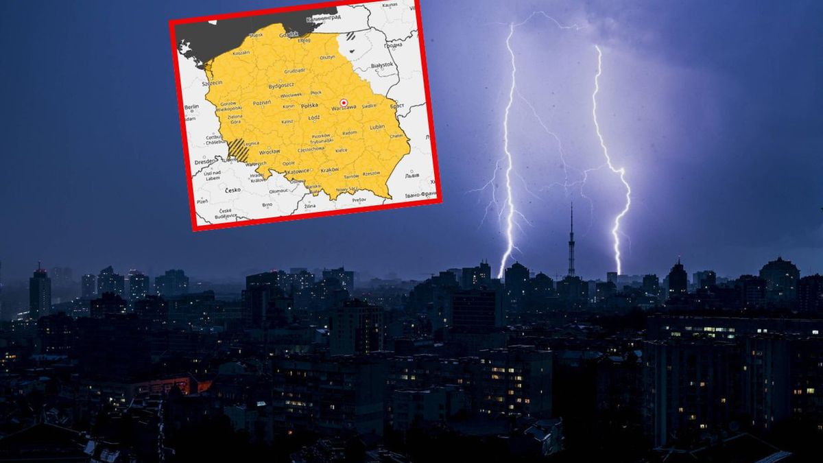 IMGW wydało alerty. Obowiązują prawie w całej Polsce