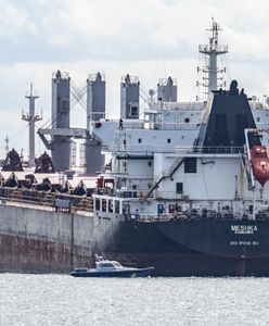 Statek płynął do rosyjskiego portu. Osiadł na mieliźnie na Bałtyku