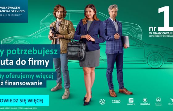 Volkswagen Financial Services po raz pierwszy reklamuje się w telewizji