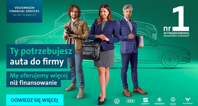 Volkswagen Financial Services po raz pierwszy reklamuje się w telewizji