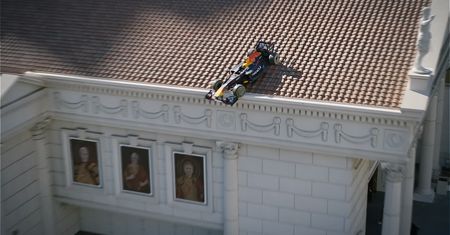 Bolid F1 na... dachu kasyna? Red Bull z kapitalną promocją GP Las Vegas
