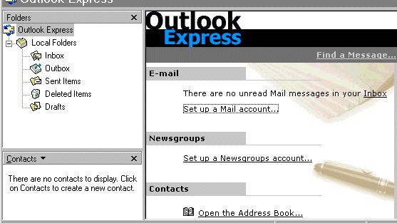 Przyspieszamy działanie Outlook Express 1