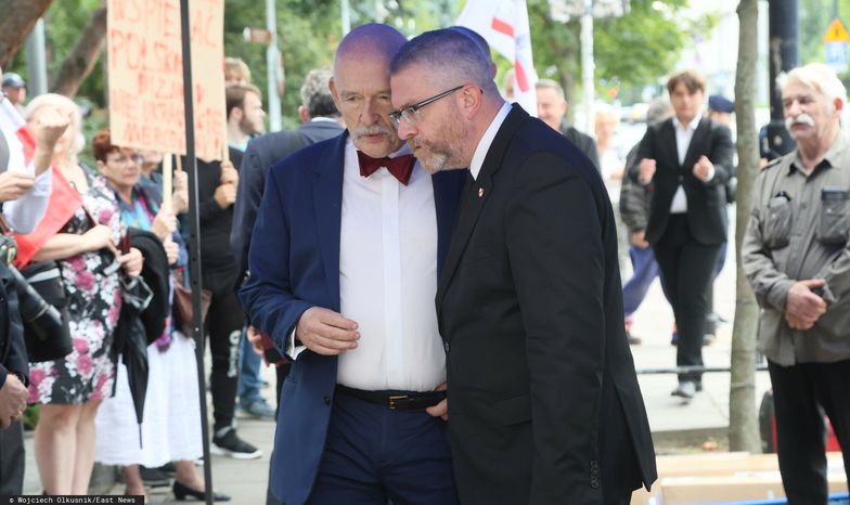 Korwin-Mikke i Braun łączą siły. Chcą założyć partię pod nietypową nazwą
