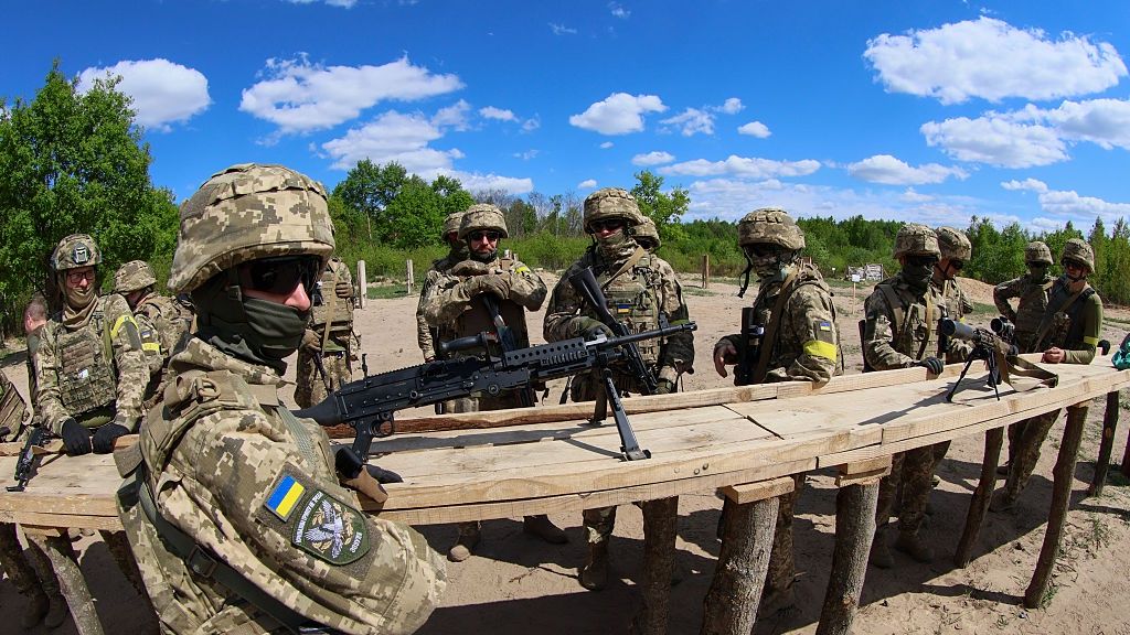 Drone operators train at Rarog Center
Military personnel participate in training exercises at the Rarog training center of the 427th Separate Unmanned Systems Brigade of the Armed Forces of Ukraine, which specializes in the use of FPV drones, aerial reconnaissance, patrol missions, fire adjustment using unmanned aerial vehicles, and electronic warfare, on May 23, 2026 (Photo by Pavlo Bahmut/Ukrinform) (Photo credit should read Pavlo Bahmut/ Ukrinform/Future Publishing via Getty Images)
Future Publishing
rarog, 427th separate unmanned systems brigade, uav operators, drone warfare, russian-ukrainian war, ew, drone operators, fpv drones, military personnel, patrol missions, defense, fire adjustment, aerial reconnaissance, armed forces of ukraine, russian aggression, ukrainian military, war in ukraine, unmanned aerial vehicles