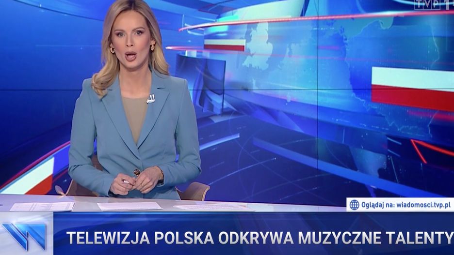 Anna Bogusiewicz jest prowadzącą "Wiadomości" TVP