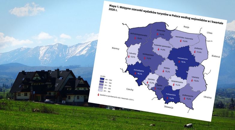 Wydatki na podróże spadły w I kwartale o 17 proc. w porównaniu z rokiem ubiegłym. 