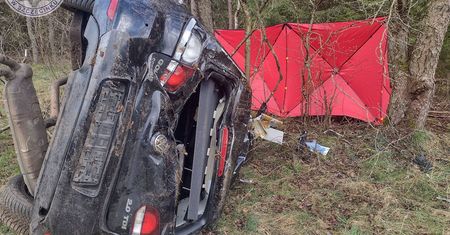 Tragiczny wypadek w zachodniopomorskim. Dwie osoby nie żyją