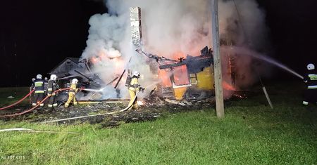 Tragedia w Lubelskiem. Spłonął we własnym domu.