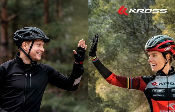 Maja Włoszczowska i Kuba Wesołowski w akcji Kross „Czas na rower!"