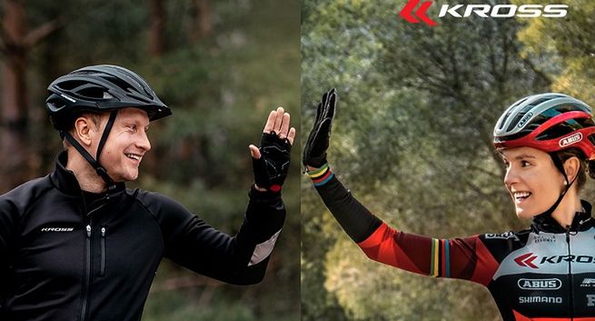 Maja Włoszczowska i Kuba Wesołowski w akcji Kross „Czas na rower!"