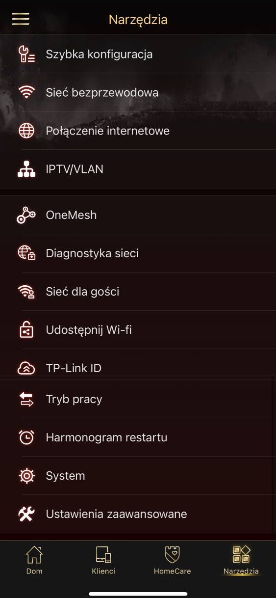 TP-Link Archer GX90 - aplikacja na telefon  4/4